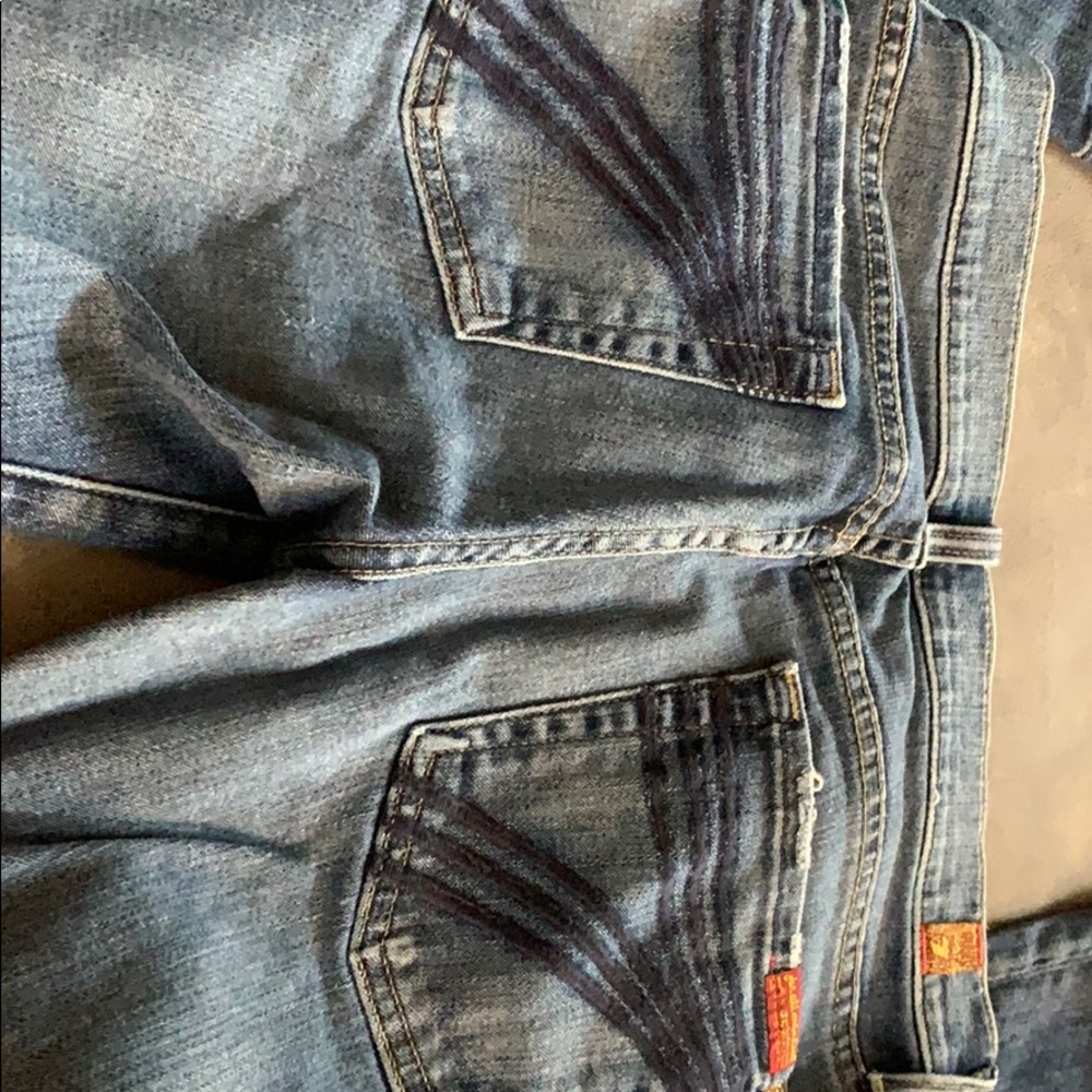 Seven for all man kind jeans, dojo style